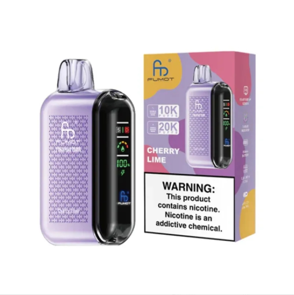 Wholesale Fumot Tornado 20000 Puffs Disposable Vape