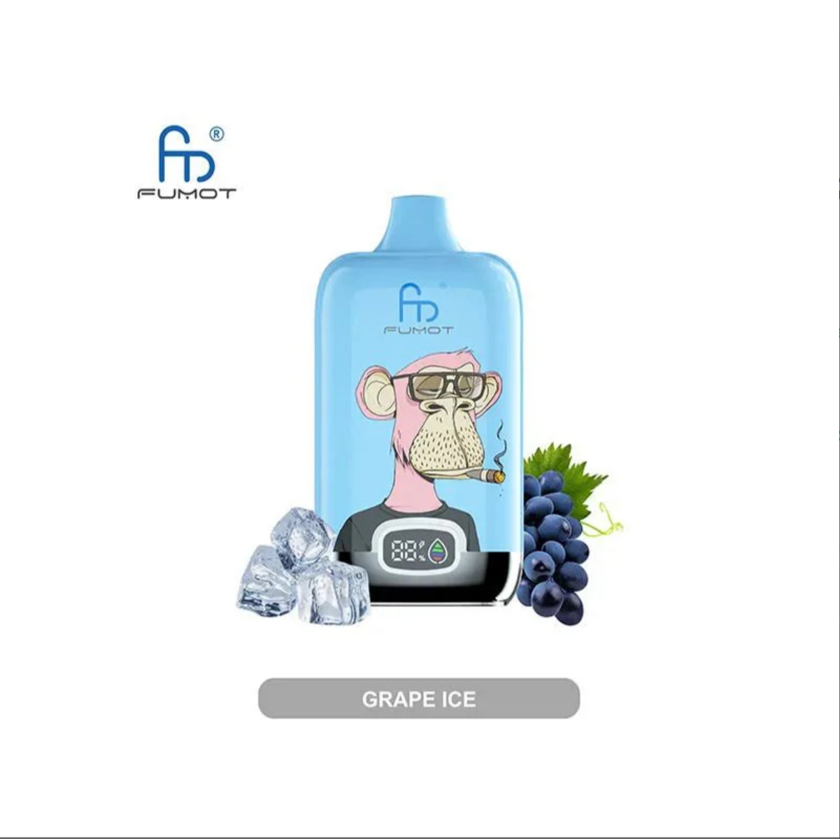 New arrival Original Fumot Digital Box 12000 Puffs Disposable Vape